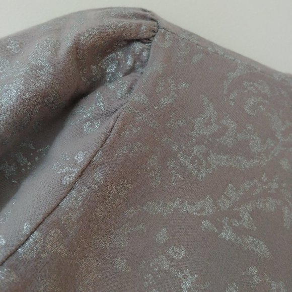 🚫SOLD🚫 Willi Smith Cotton jacket button down size Small Grey Antique Silver - Picture 6 of 12